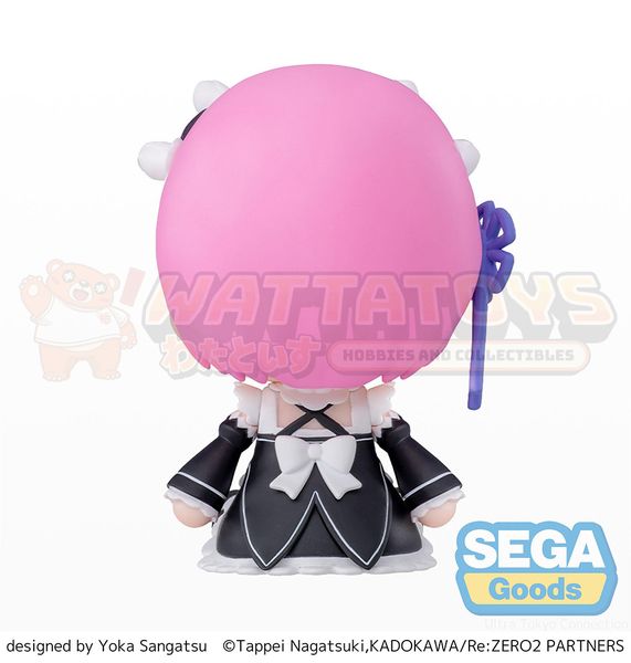 PRE-ORDER - SEGA - Re:ZERO Starting Life in Another World - fuwa petit Chibi Figure Ram