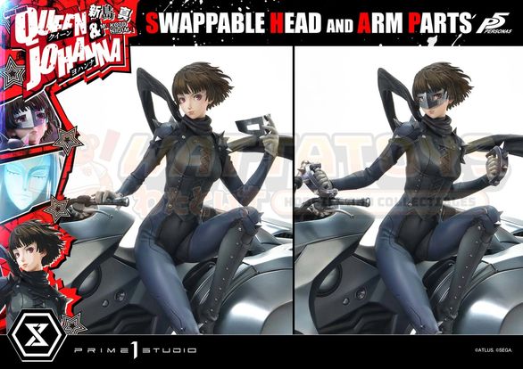 PRE-ORDER - Prime 1 Studios - Persona 5 - Premium Masterline Makoto Niijima "Queen" & Johanna