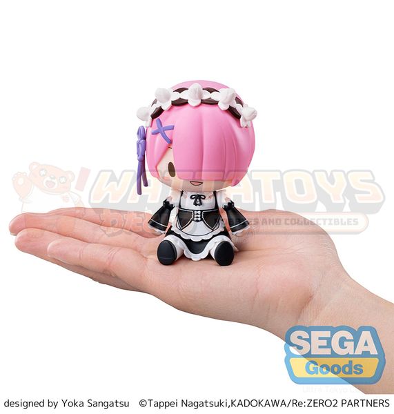 PRE-ORDER - SEGA - Re:ZERO Starting Life in Another World - fuwa petit Chibi Figure Ram