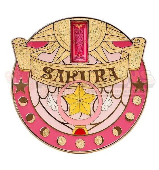 PRE-ORDER - GoodSmile Moment - Cardcaptor Sakura 25th Anniversary - Metal Badge: Star Wand