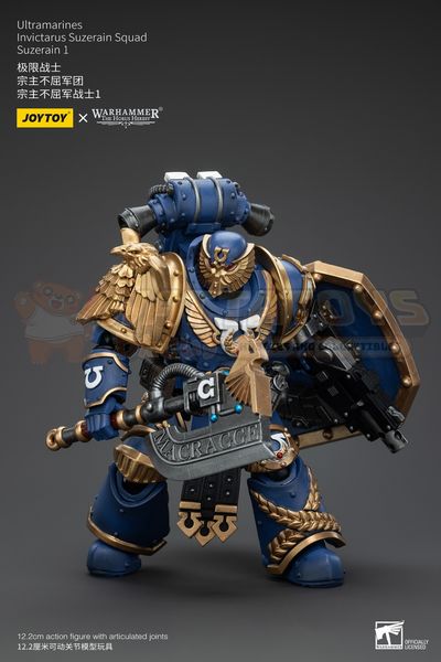 PRE-ORDER - Joytoy - Warhammer: The Horus Heresy - Ultramarines Invictarus Suzerain Squad Suzerain 1