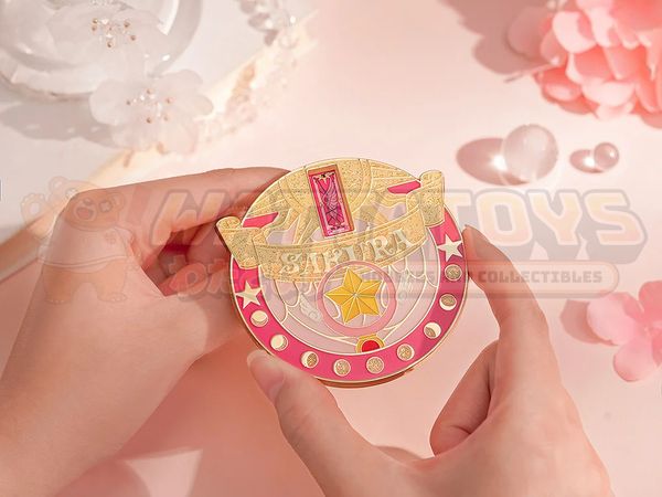 PRE-ORDER - GoodSmile Moment - Cardcaptor Sakura 25th Anniversary - Metal Badge: Star Wand