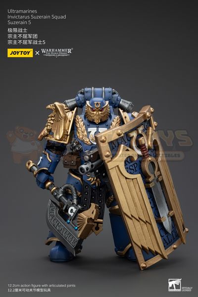 PRE-ORDER - Joytoy - Warhammer: The Horus Heresy - Ultramarines Invictarus Suzerain Squad Suzerain 5