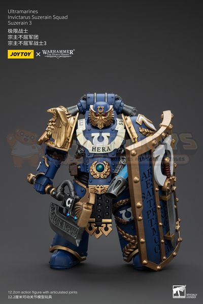 PRE-ORDER - Joytoy - Warhammer: The Horus Heresy - Ultramarines Invictarus Suzerain Squad Suzerain 3