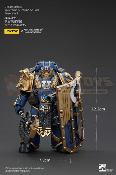 PRE-ORDER - Joytoy - Warhammer: The Horus Heresy - Ultramarines Invictarus Suzerain Squad Suzerain 2