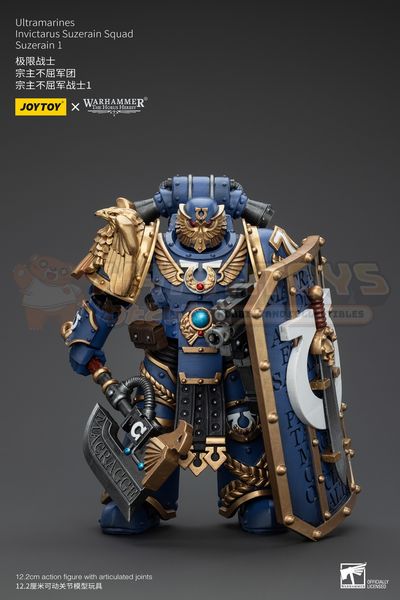 PRE-ORDER - Joytoy - Warhammer: The Horus Heresy - Ultramarines Invictarus Suzerain Squad Suzerain 1