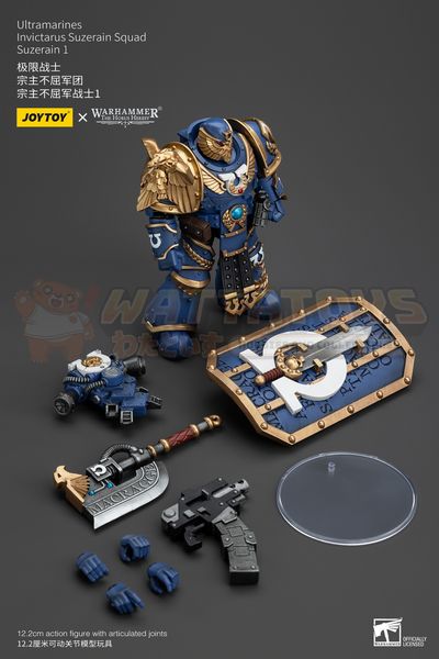 PRE-ORDER - Joytoy - Warhammer: The Horus Heresy - Ultramarines Invictarus Suzerain Squad Suzerain 1