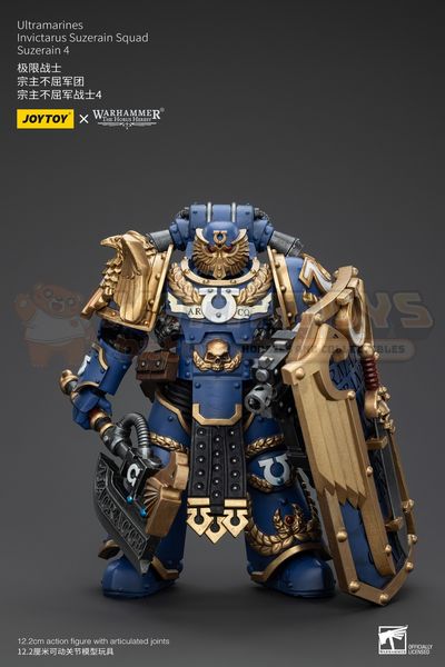 PRE-ORDER - Joytoy - Warhammer: The Horus Heresy - Ultramarines Invictarus Suzerain Squad Suzerain 4