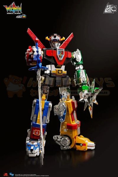 PRE-ORDER - Toynami - Voltron: Defender of the Universe - 40th Anniversary Voltron Collector's Set