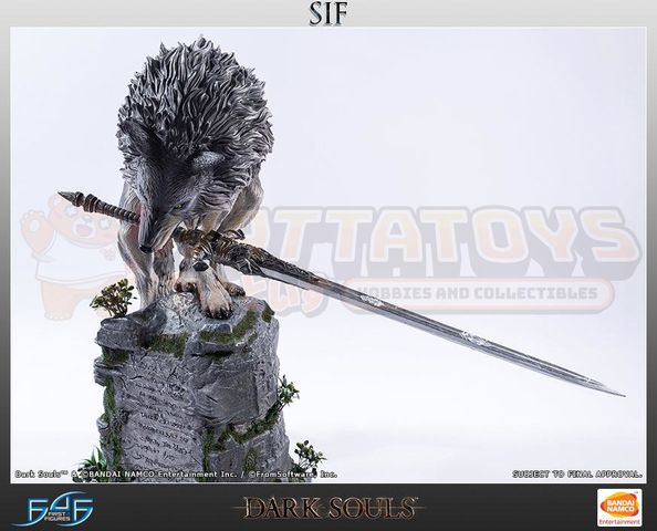 PRE-ORDER - First 4 Figures - Dark Souls - The Great Grey Wolf, Sif