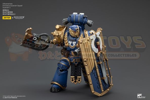 PRE-ORDER - Joytoy - Warhammer: The Horus Heresy - Ultramarines Invictarus Suzerain Squad Suzerain 2