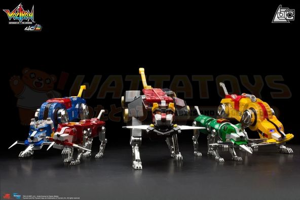 PRE-ORDER - Toynami - Voltron: Defender of the Universe - 40th Anniversary Voltron Collector's Set