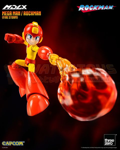 PRE-ORDER - ThreeZero - Mega Man / Rockman - MDLX Mega Man / Rockman (Fire Storm)