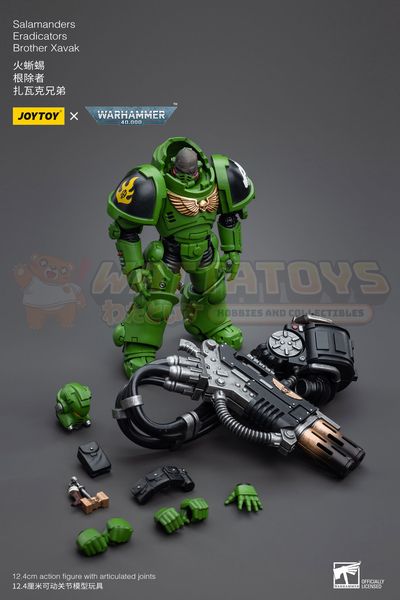 PRE-ORDER - JoyToy - Warhammer 40k - Salamanders Eradicators Brother Xavak (reproduction 2025)