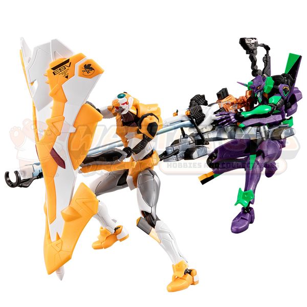 PRE-ORDER - Bandai Tamashii - Rebuild of Evangelion - EVA-Frame-DX New Theatrical Edition Yashima Operation Set (Metallic Color Ver.)