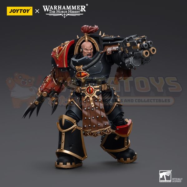 PRE-ORDER - JoyToy - Warhammer: The Horus Heresy - Sons of Horus Ezekyle Abaddon First Captain of the XVlth Legion (reproduction 2025)