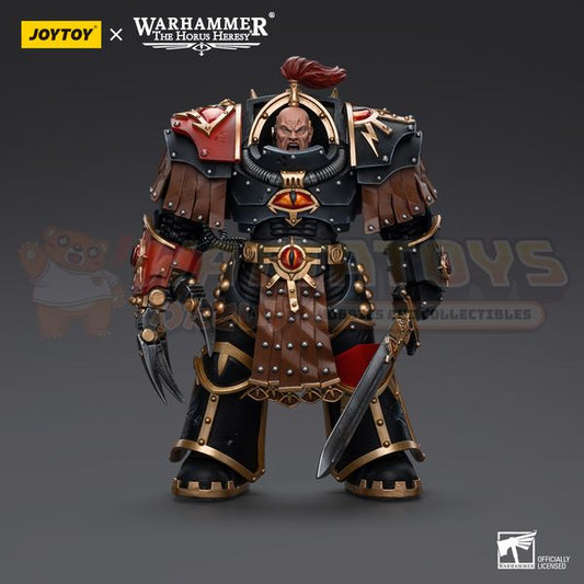 PRE-ORDER - JoyToy - Warhammer: The Horus Heresy - Sons of Horus Ezekyle Abaddon First Captain of the XVlth Legion (reproduction 2025)