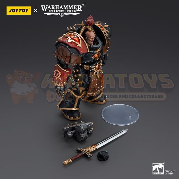 PRE-ORDER - JoyToy - Warhammer: The Horus Heresy - Sons of Horus Ezekyle Abaddon First Captain of the XVlth Legion (reproduction 2025)