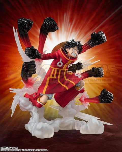 PRE-ORDER - Bandai Tamashii - ONE PIECE - FiguartsZERO [EXTRA BATTLE] MONKEY D LUFFY GUM-GUM HAWK GATLING