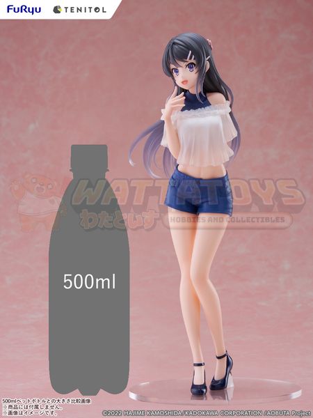 PRE-ORDER - FURYU -  Rascal Does Not Dream of Bunny Girl Senpai- 1/7 TENITOL TALL Mai Sakurajima