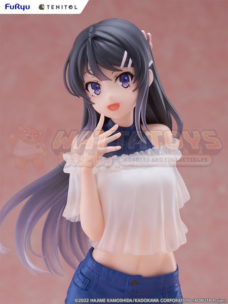 PRE-ORDER - FURYU -  Rascal Does Not Dream of Bunny Girl Senpai- 1/7 TENITOL TALL Mai Sakurajima