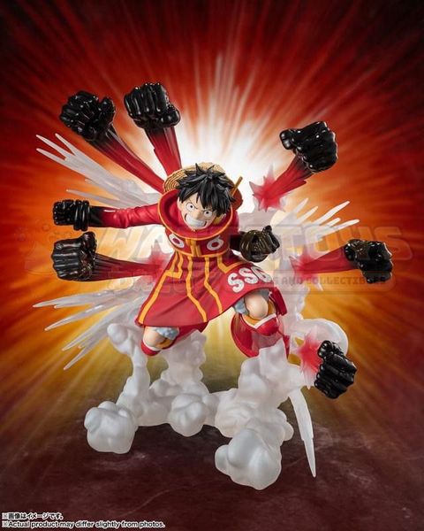 PRE-ORDER - Bandai Tamashii - ONE PIECE - FiguartsZERO [EXTRA BATTLE] MONKEY D LUFFY GUM-GUM HAWK GATLING