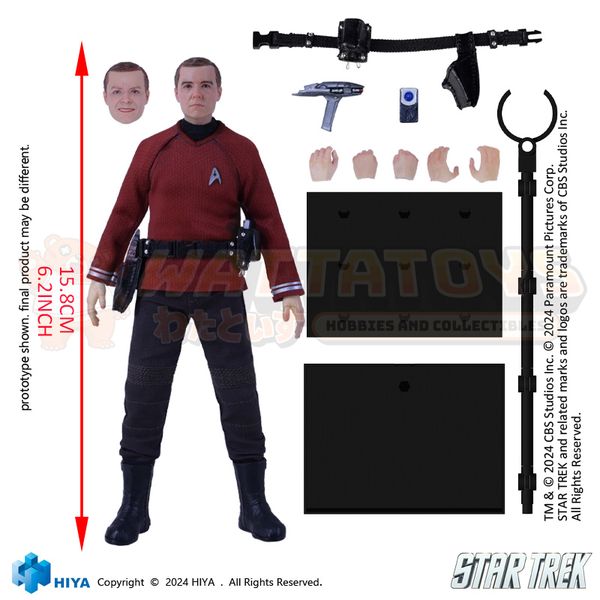 PRE-ORDER - HIYA  - Star Trek 2009 - 1/12 Scotty