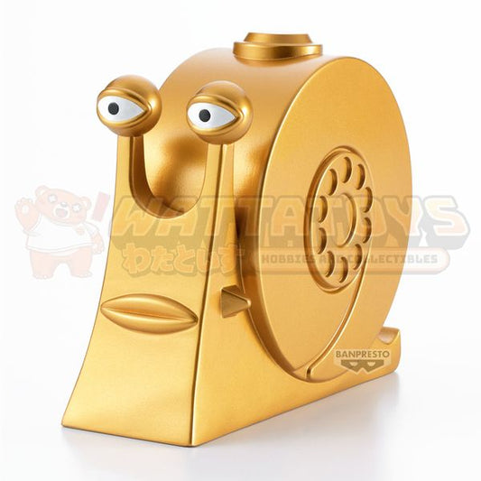 PREORDER - Banpresto - ONE PIECE - SOFVIMATES: GOLDEN DEN DEN MUSHI