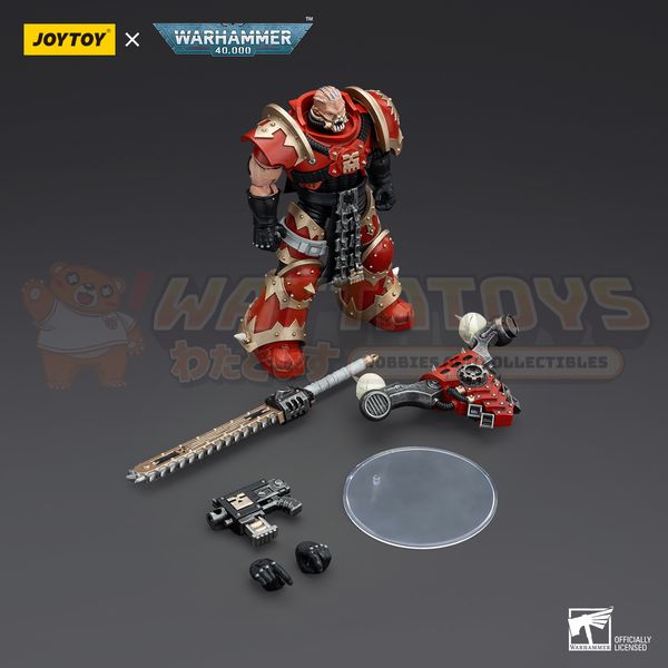 PREORDER - JoyToy - Warhammer 40k - World Eaters Khorne Berzerker with Eviscerator Chainsword