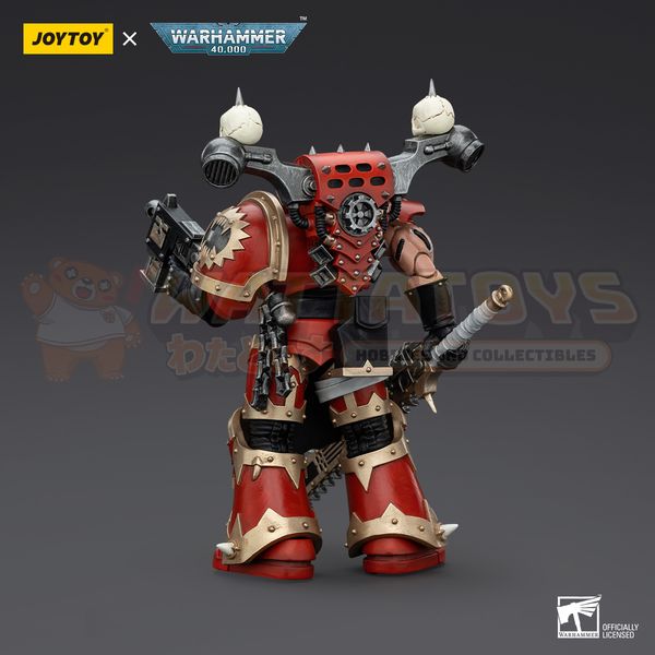 PREORDER - JoyToy - Warhammer 40k - World Eaters Khorne Berzerker with Eviscerator Chainsword