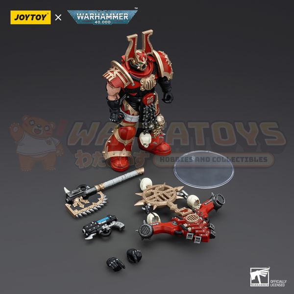 PREORDER - JoyToy - Warhammer 40k - World Eaters Khorne Berzerker with Berzerker lcon