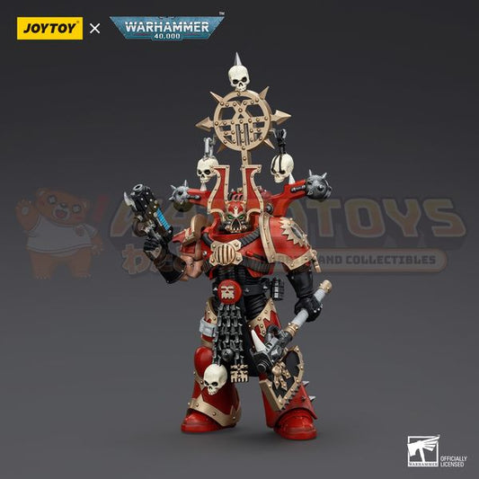 PREORDER - JoyToy - Warhammer 40k - World Eaters Khorne Berzerker with Berzerker lcon