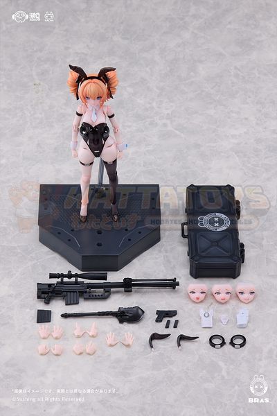 PREORDER - Sushing - BUNNY RAPID ACTION SQUAD - 1/12 Sniper Leoni Articulated Figure