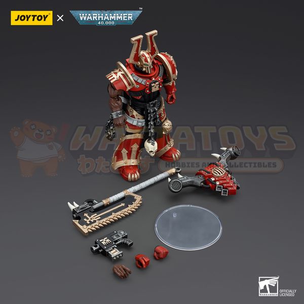 PREORDER - JoyToy - Warhammer 40k - World Eaters Khorne Berzerker with Eviscerator Chainaxe