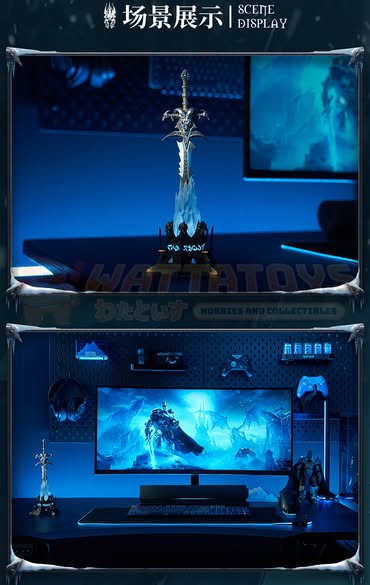 PREORDER - Blizzard -  World of Warcraft - 27.3cm 20th Anniversary Frostmourne Metal Replica