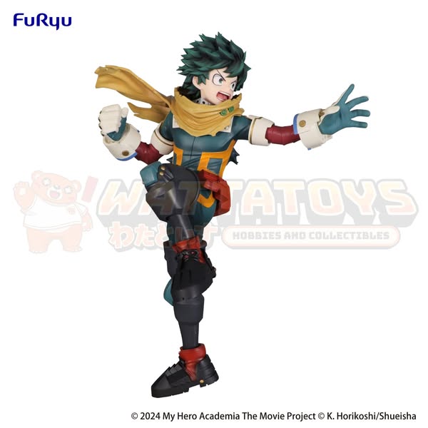 PREORDER - Furyu - My Hero Academia: You're Next　Trio-Try-iT Figure -Izuku Midoriya