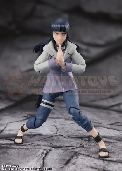 PRE-ORDER - Bandai Tamashii - Naruto -　S.H.Figuarts HINATA HYUGA -Virtuous Byakugan-