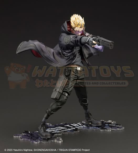 PRE-ORDER - Kotobukiya - Trigun - 1/8 ARTFX J Vash the Stampede -The Gunman in Black- TRIGUN STAMPEDE Ver.
