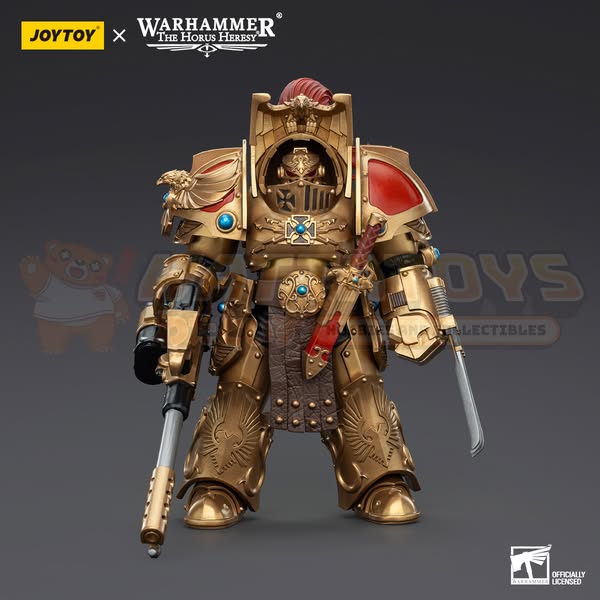 PRE-ORDER - JoyToy - Warhammer: The Horus Heresy - Legio Custodes Aquilon Terminator Squad Aquilon with Infernus Firepike