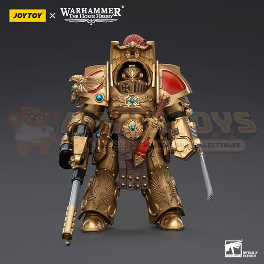 PRE-ORDER - JoyToy - Warhammer: The Horus Heresy - Legio Custodes Aquilon Terminator Squad Aquilon with Infernus Firepike