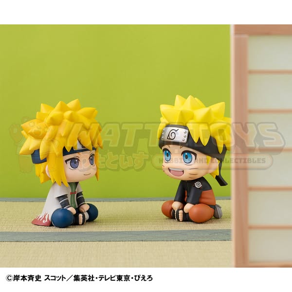 PRE-ORDER - Megahouse - Naruto Shippuden - Look Up - Naruto Uzumaki Six Paths Sage Mode & Minato Namikaze [with gift]