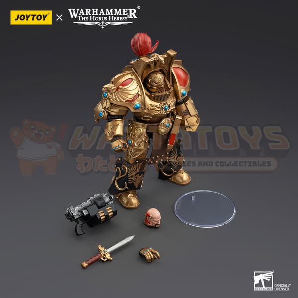PRE-ORDER - JoyToy - Warhammer: The Horus Heresy - Legio Custodes Aquilon Terminator Squad Aquilon with Lastrum Storm Bolter