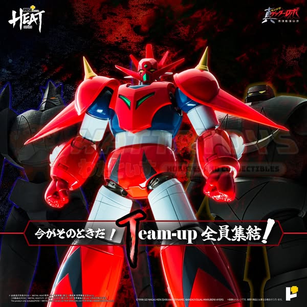 PRE-ORDER - AWAKEN STUDIO - GETTER ROBO ARMAGEDDON - POSE+ METAL HEAT Series GETTER DRAGON GETTER ROBO ARMAGEDDON ver.