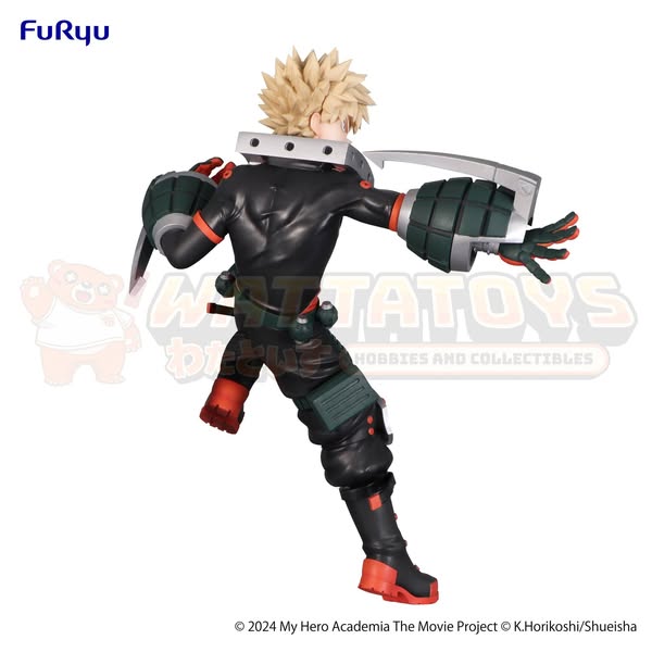 PRE-ORDER - Furyu - My Hero Academia: You're Next - Trio-Try-iT Figure: Katsuki Bakugo