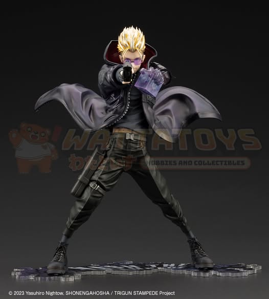 PRE-ORDER - Kotobukiya - Trigun - 1/8 ARTFX J Vash the Stampede -The Gunman in Black- TRIGUN STAMPEDE Ver.