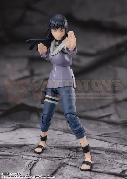 PRE-ORDER - Bandai Tamashii - Naruto -　S.H.Figuarts HINATA HYUGA -Virtuous Byakugan-