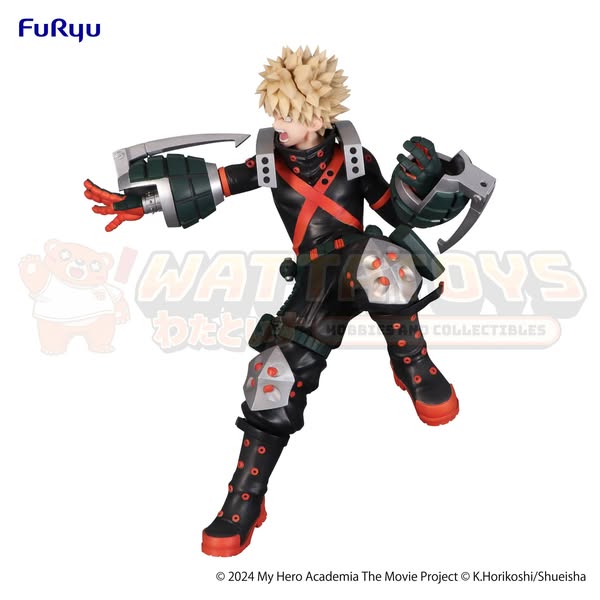 PRE-ORDER - Furyu - My Hero Academia: You're Next - Trio-Try-iT Figure: Katsuki Bakugo