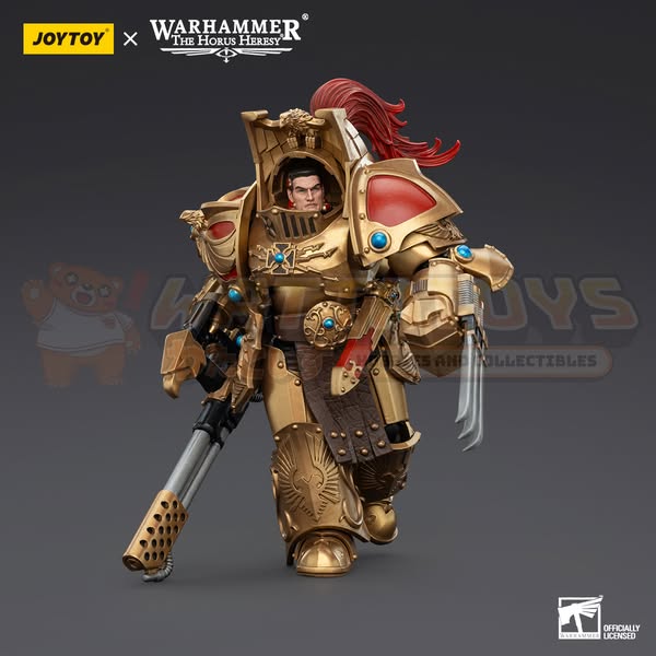 PRE-ORDER - JoyToy - Warhammer: The Horus Heresy - Legio Custodes Aquilon Terminator Squad Aquilon with Infernus Firepike