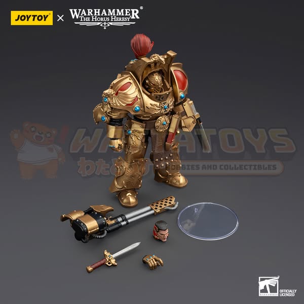 PRE-ORDER - JoyToy - Warhammer: The Horus Heresy - Legio Custodes Aquilon Terminator Squad Aquilon with Infernus Firepike