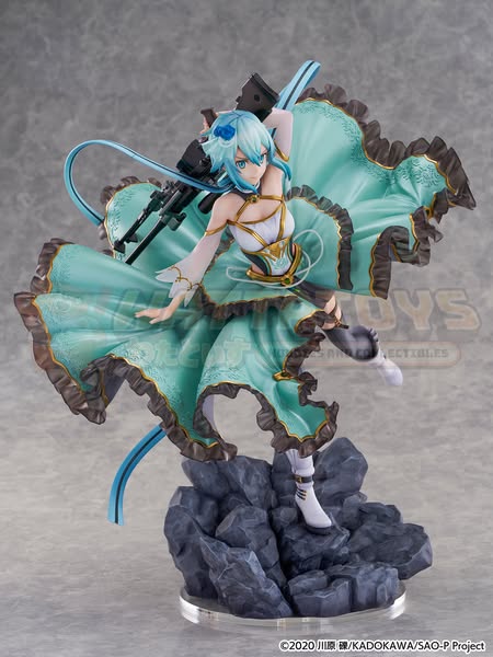 PRE-ORDER - Shibuya Scramble Figure - Sword Art Online - 1/7 Sinon -Crystal Dress Ver.-